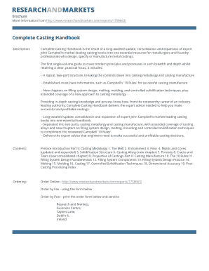 Complete Casting Handbook