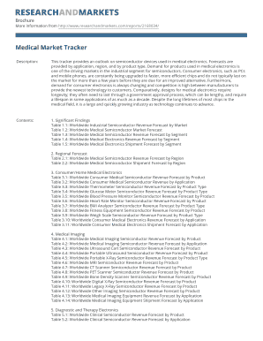 Medical Market Tracker Report