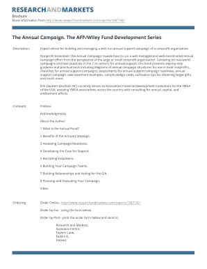 The Annual Campaign Guide