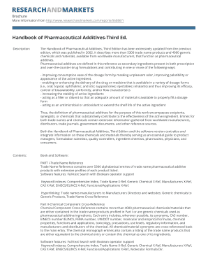 Handbook of Pharmaceutical Additives
