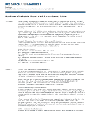 Handbook of Industrial Chemical Additives