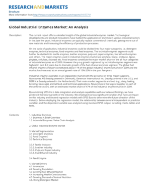 Global Industrial Enzymes Market Report