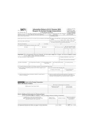 IRS Form 5471