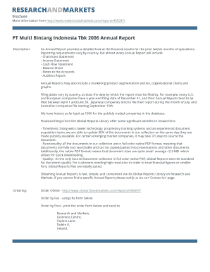 Cash flow template excel - PT Multi Bintang Indonesia Tbk 2006 Annual Report