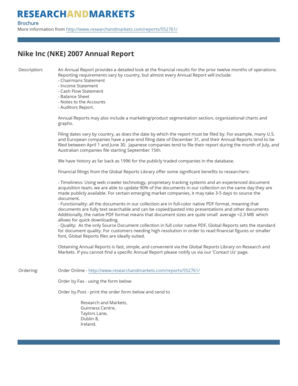 Nike Inc 2007 Annual Report