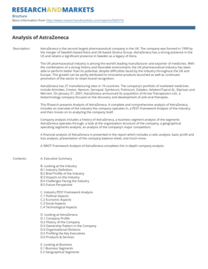 AstraZeneca Analysis Report