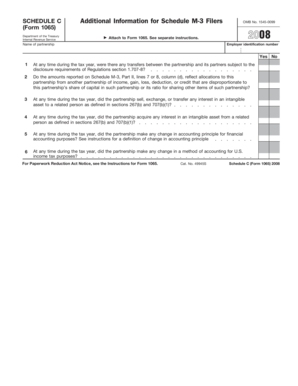 Schedule C Form 1065
