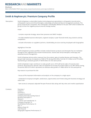 Smith & Nephew Company Profile