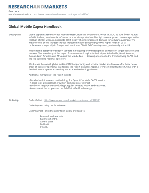 Global Mobile Capex Handbook