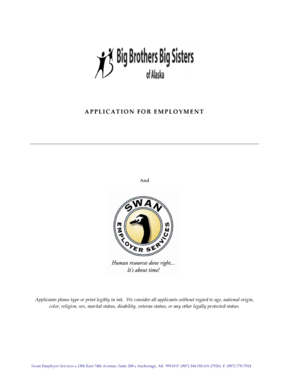 Application for Employment