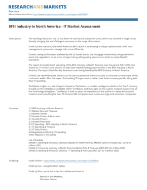 BFSI Industry IT Market Assessment