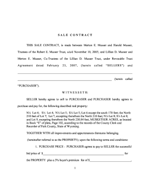 A b trust diagram - THIS SALE CONTRACT, is made between Merton E