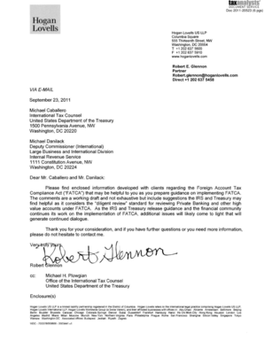 FATCA Compliance Guidance Letter