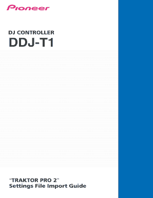 Program line up sample - pioneer ddj t1 traktor software download