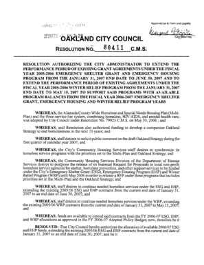 To Form and r I OAKiAND CITY COUNCIL Ci