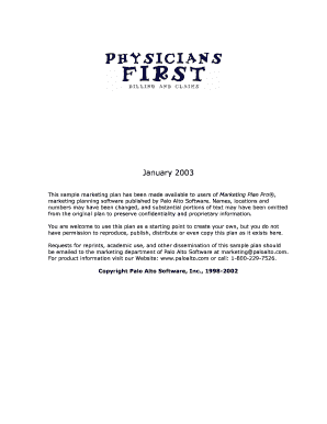 Sample Marketing Plan Confidentiality Agreement