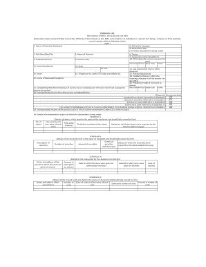 Form 15G Declaration