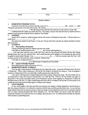 Multistate Fixed Rate Note