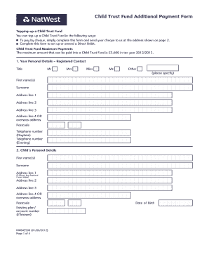 natwest standing order form
 Natwest Bank Opening Account Forms - Fill Online, Printable ...