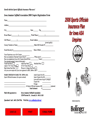 Fillable Online Classic Brochure - ASA Softball Fax Email Print - pdfFiller