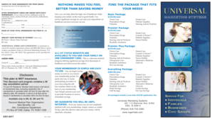 Discount Medical Plan Application