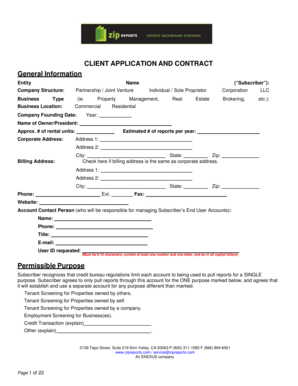 Client Application and Contract