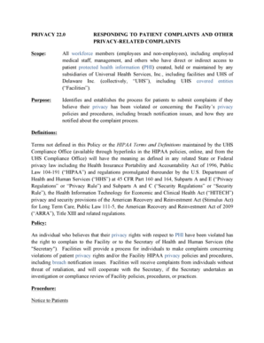 Privacy Complaint Form