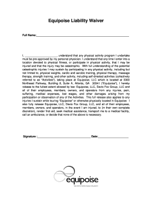 Homeowner printable trampoline waiver form - Liability Waiver - Back 2 Motion