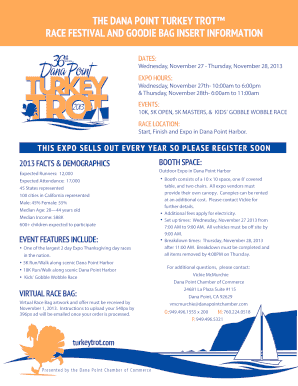 Dana Point Turkey Trot Race Festival