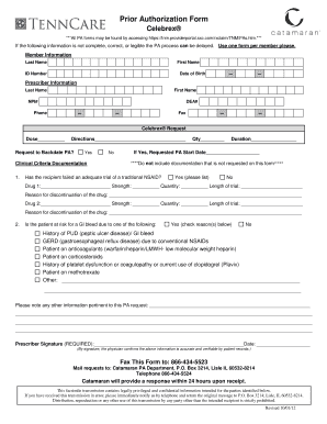 Catamaran Prior Authorization Form Georgia - Fill Online 