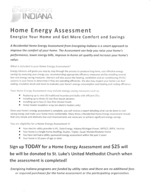 Home Energy Assessment Application