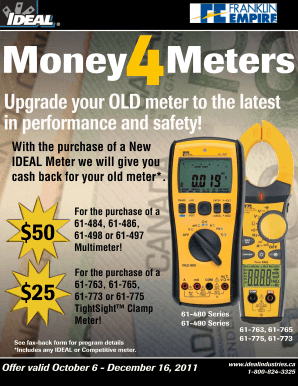 IDEAL Meter Trade-In Form