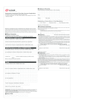 The Bank of New York Direct Stock Purchase Plan Application