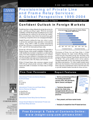 Provisioning of Private Line and Frame Relay ... - Insight Research