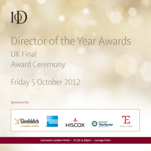 Booking form - Director of the Year Awards UK final 2013 - Institute ...