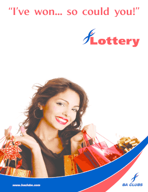 BA Clubs Lottery Direct Debit Instruction