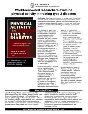 Physical Activity and Type 2 Diabetes Order Form
