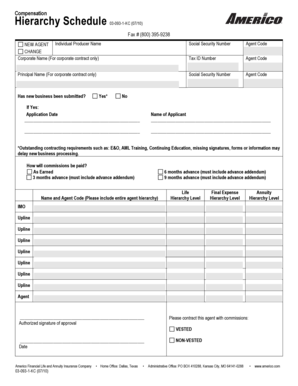Agent Agreement Form