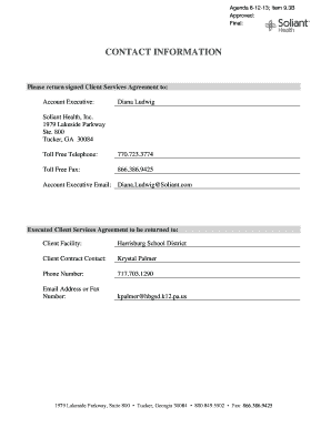 Client Services Agreement