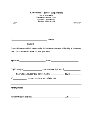 Printable child travel consent form uk - lawrenceville police ride along form