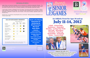 2012 Bremerton West Sound Senior Games are one avenue towards this goal - ci bremerton wa