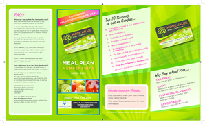 Meal Plan Membership Form