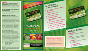 Meal Plan Membership Sign Up Form