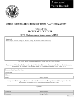 Authorization form (PDF Format) - Office of The New Mexico ...