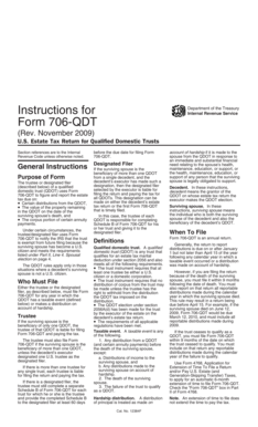 Form 706-QDT Instructions