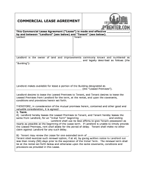 Commercial Lease Agreement