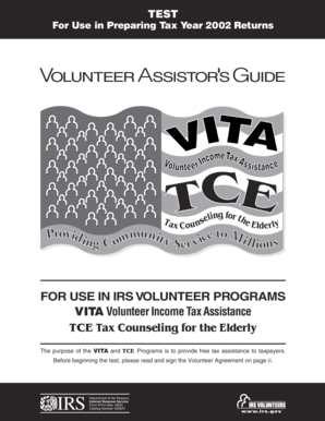 IRS Volunteer Guide Form 6744