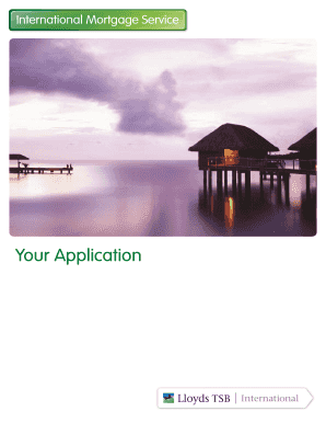 International Mortgage Application Form