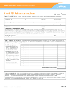 Health FSA Reimbursement Form