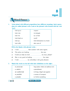 English Grammar Workbook